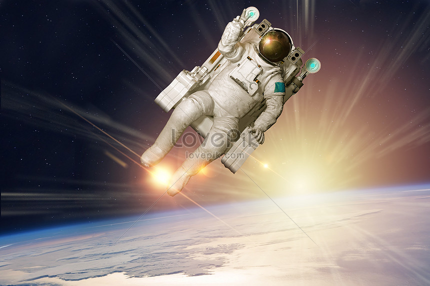 Detail Gambar Astronot Di Luar Angkasa Nomer 52