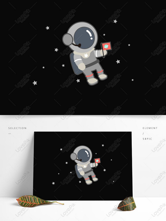 Detail Gambar Astronot Kartun Lucu Nomer 3