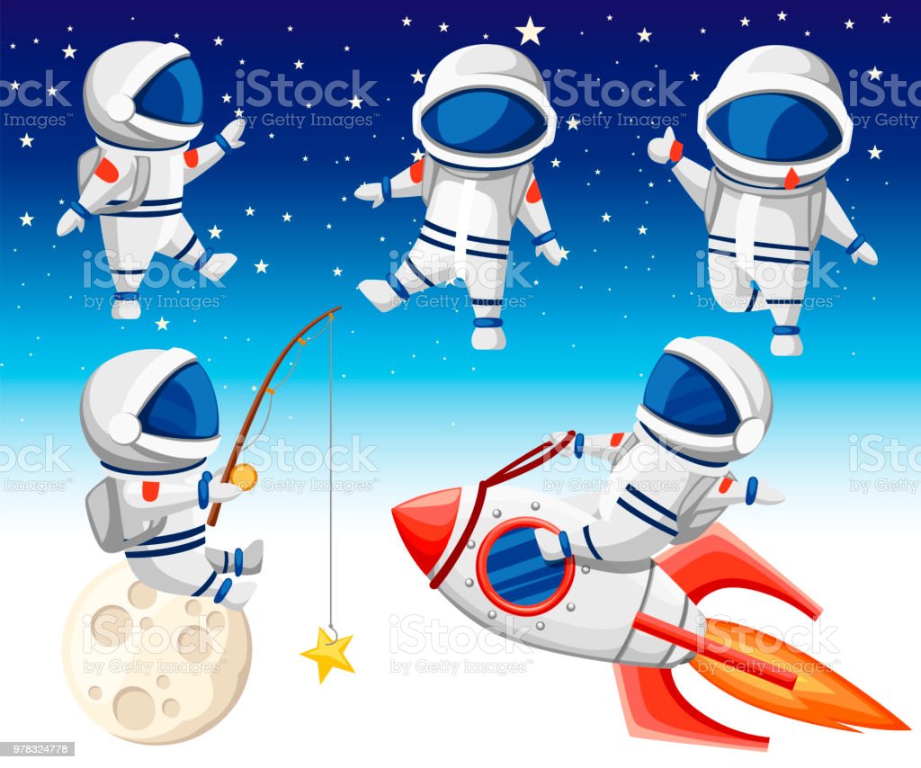 Detail Gambar Astronot Kartun Lucu Nomer 10