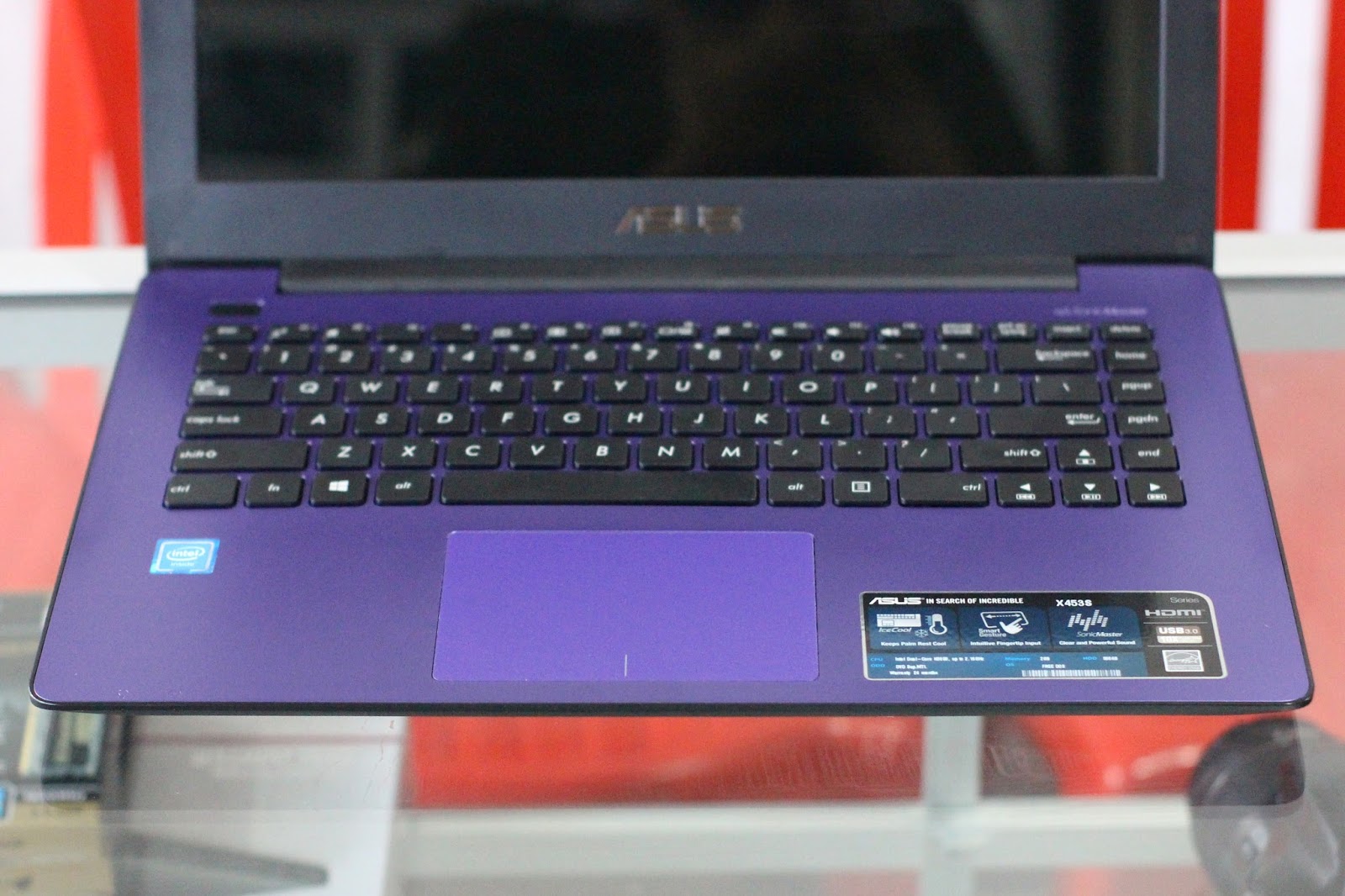 Detail Gambar Asus X453sa Wx003d Purple Nomer 20