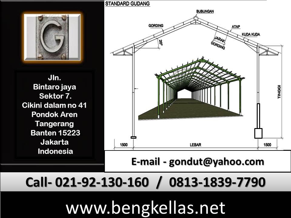 Detail Gambar Atap Konstruksi Baja Wf Nomer 44