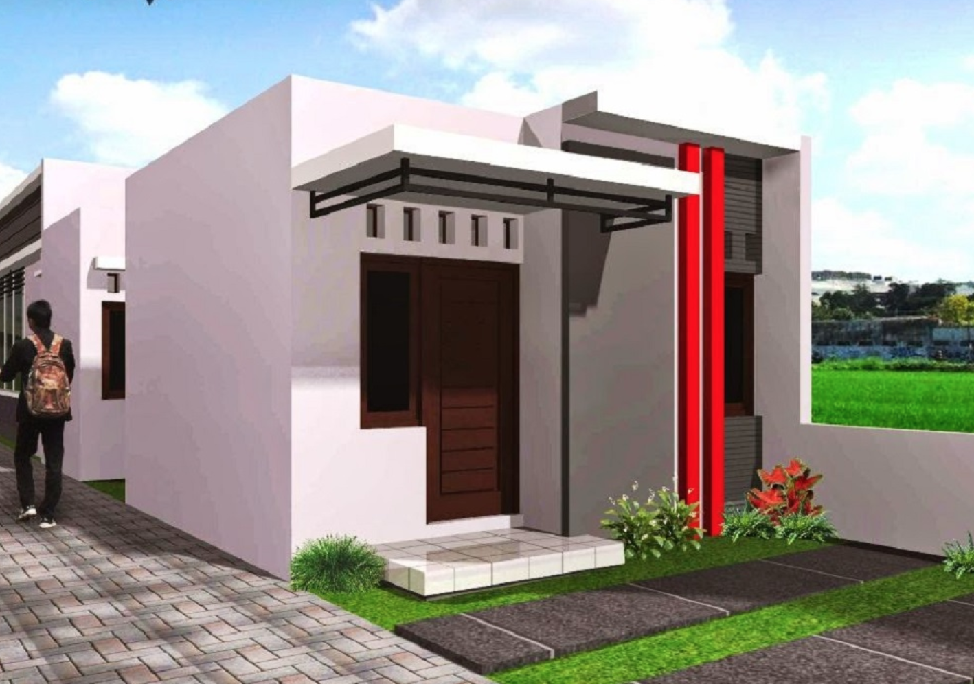 Detail Gambar Atap Rumah Minimalis Tampak Depan Nomer 29