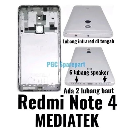 Detail Gambar Atas Xiaomi Redmi Note 4 Dan 4x Nomer 12