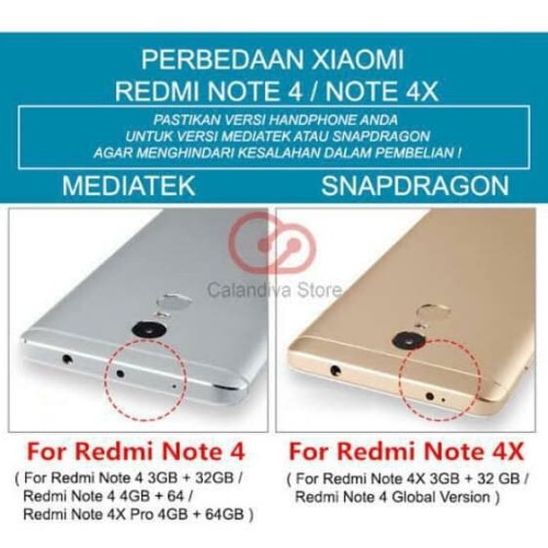 Detail Gambar Atas Xiaomi Redmi Note 4 Dan 4x Nomer 3