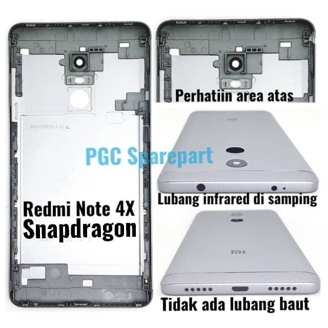 Detail Gambar Atas Xiaomi Redmi Note 4 Dan 4x Nomer 27