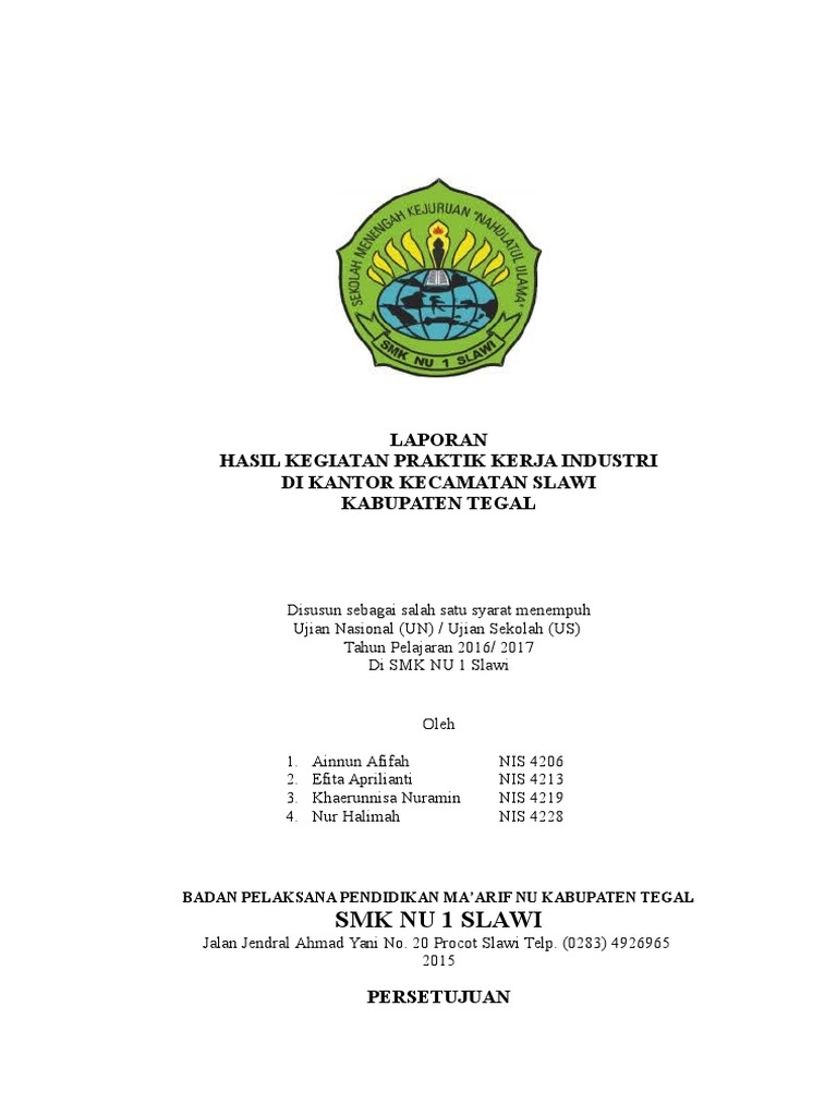 Detail Gambar Atau Bentuk Laporan Prakerin Nomer 14