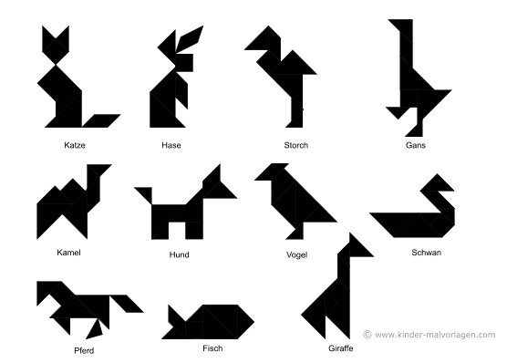Detail Geometrische Formen Tiere Nomer 18