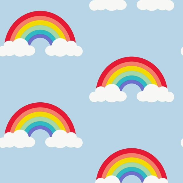 Detail Regenbogen Tapete Nomer 4