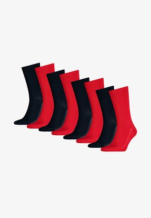 Detail Rote Socken Blauer Anzug Nomer 10