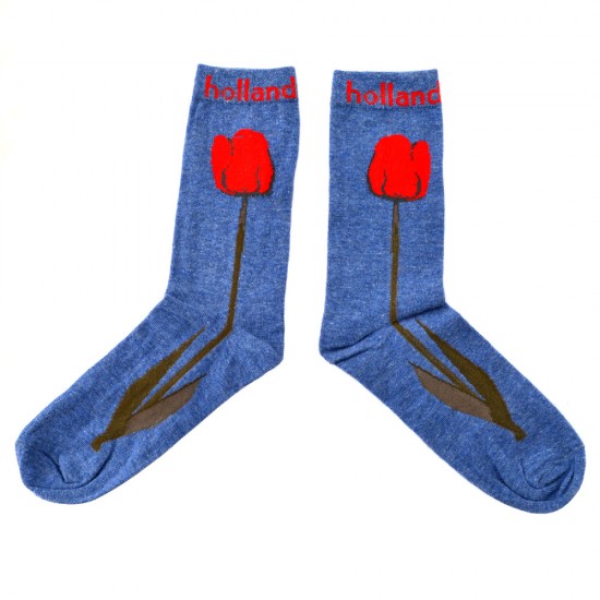 Detail Rote Socken Blauer Anzug Nomer 3
