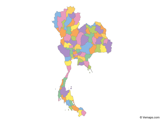 Detail Thailand Karte Nomer 14