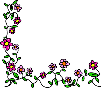 Blumen Umrandungen - KibrisPDR