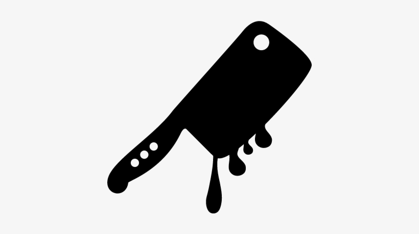 Detail Butcher Knife Vector Nomer 12