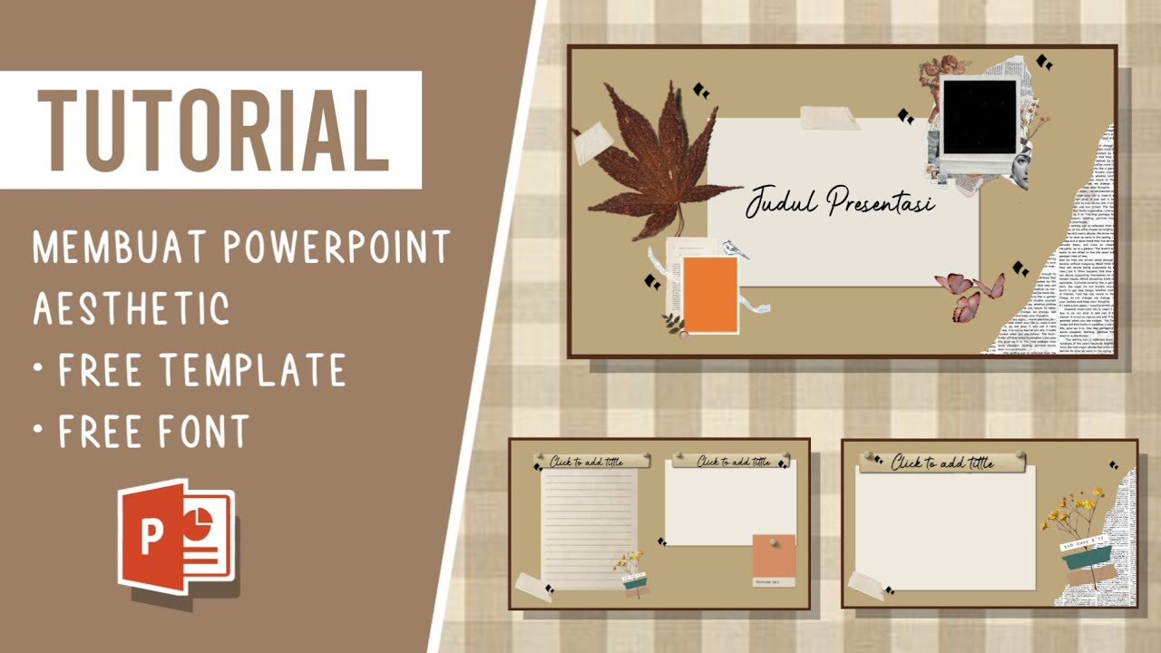 Detail Cara Download Template Ppt Aesthetic Nomer 16