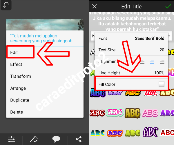 Detail Cara Edit Foto Menggunakan Picsay Pro Nomer 24