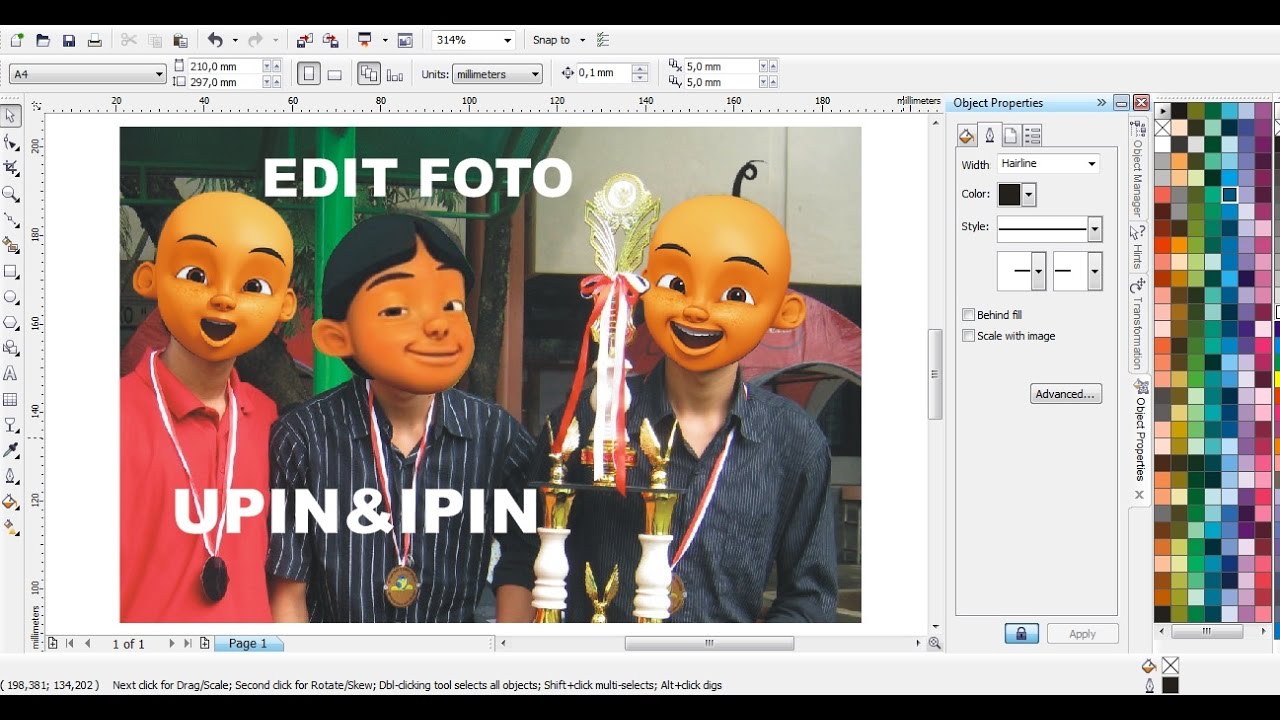 Detail Cara Edit Ktp Dengan Coreldraw Nomer 3