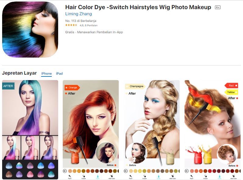 Detail Cara Edit Warna Rambut Di Picsart Nomer 20