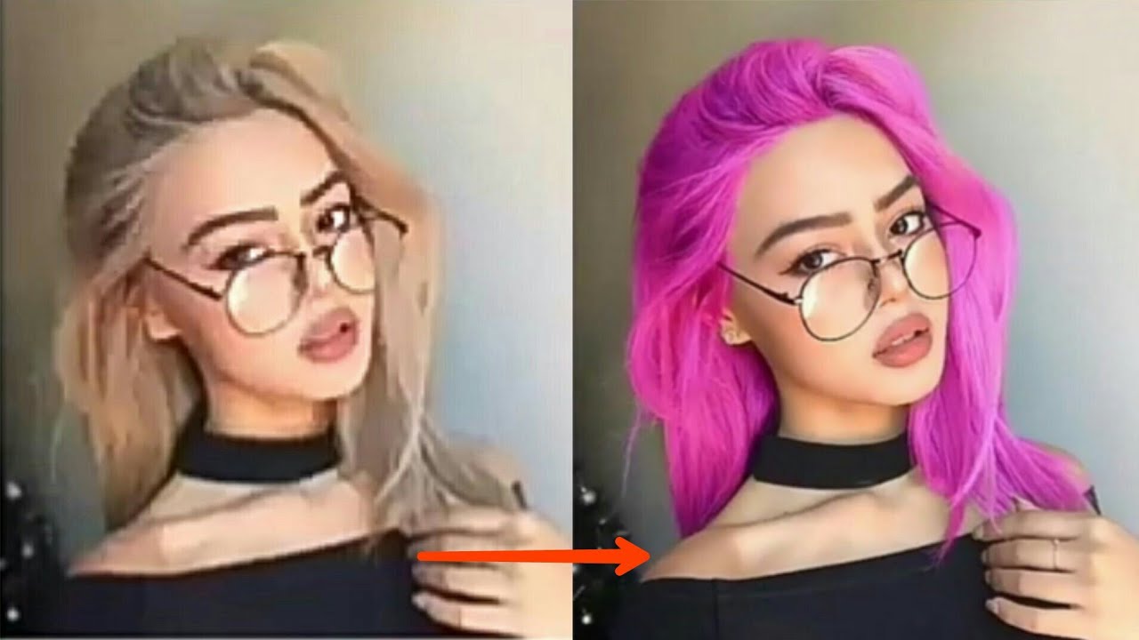 Detail Cara Edit Warna Rambut Di Picsart Nomer 10