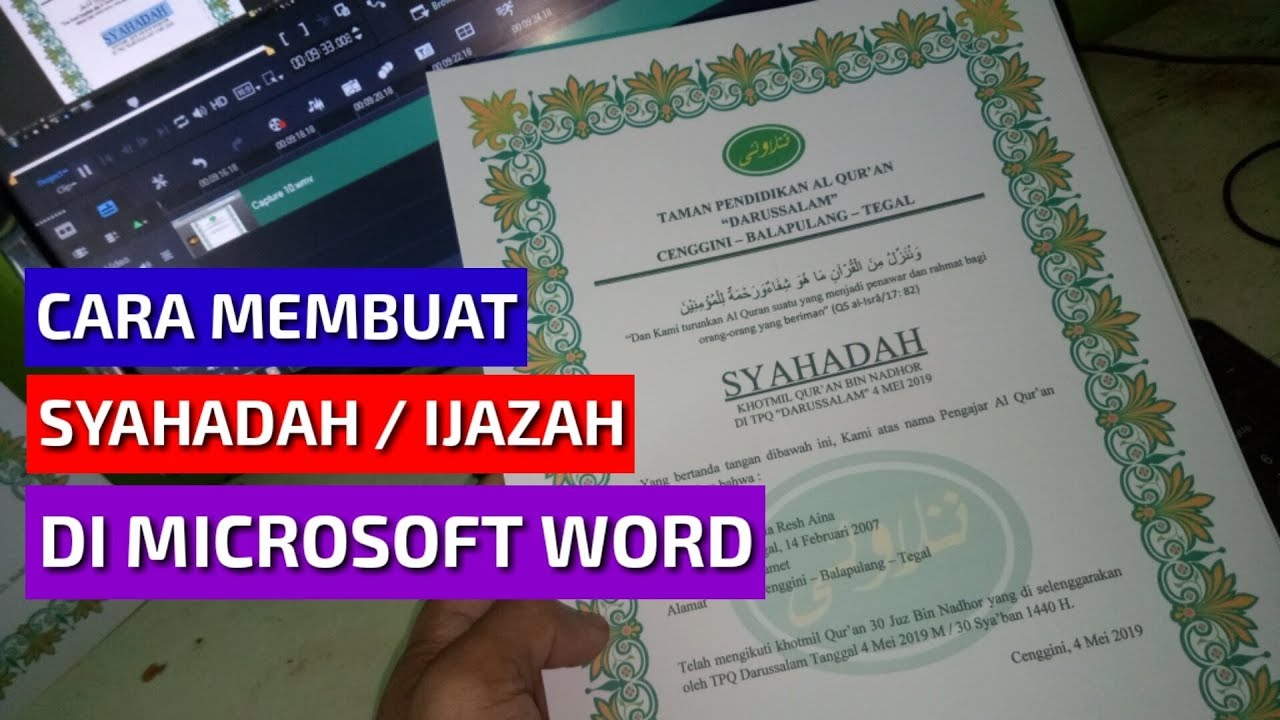 Detail Cara Foto Ijazah Sendiri Nomer 28