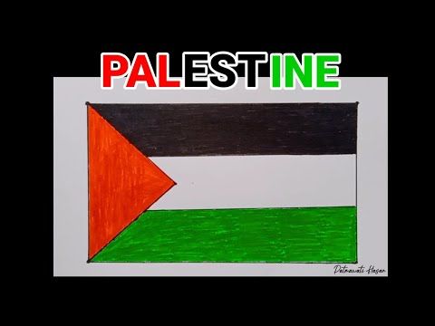 Detail Cara Gambar Bendera Palestina Nomer 9