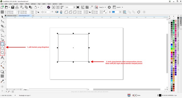 Detail Cara Gradasi Warna Corel Nomer 51