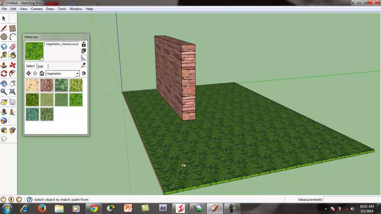 Detail Cara Memberi Efek Pada Material Sketchup Nomer 5