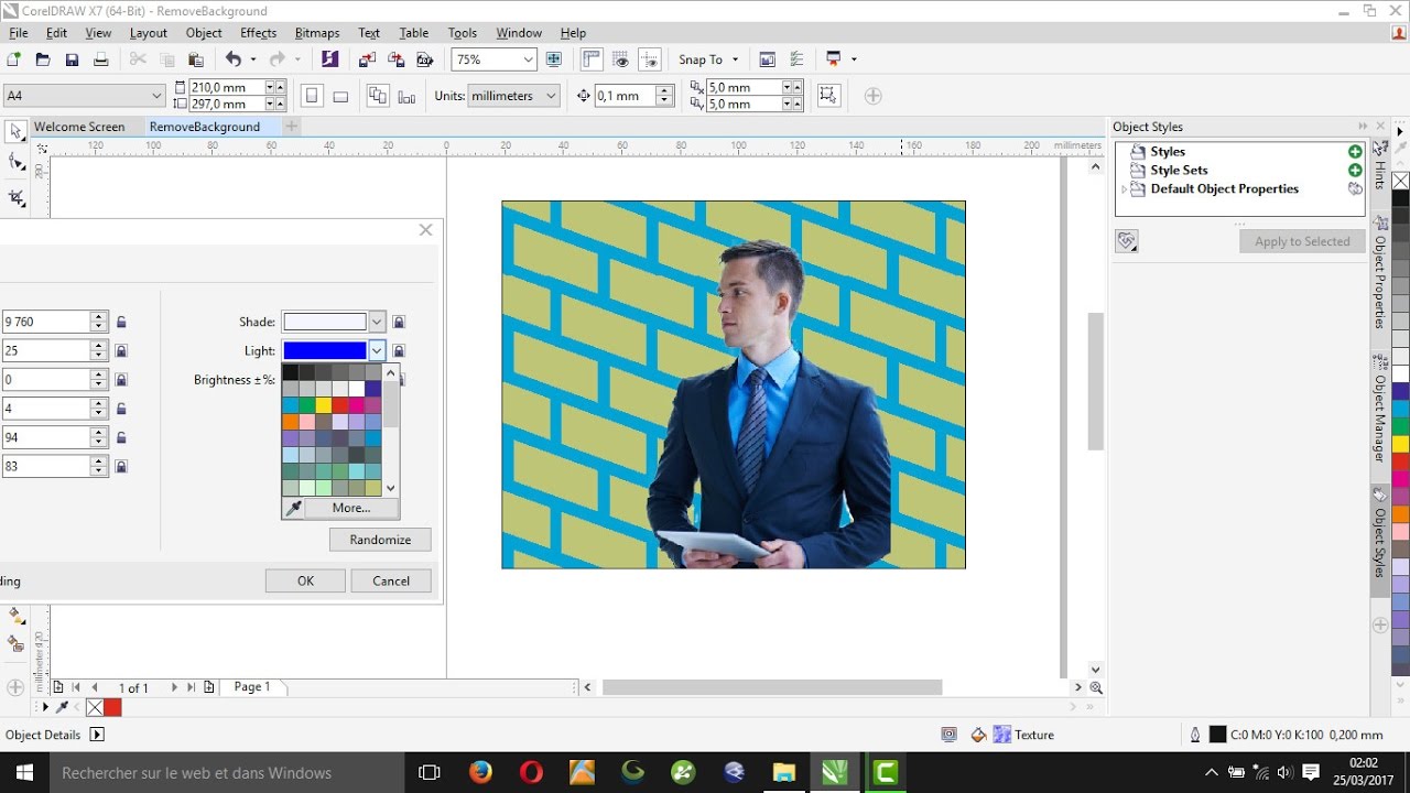 Detail Cara Memblurkan Background Di Coreldraw Nomer 12