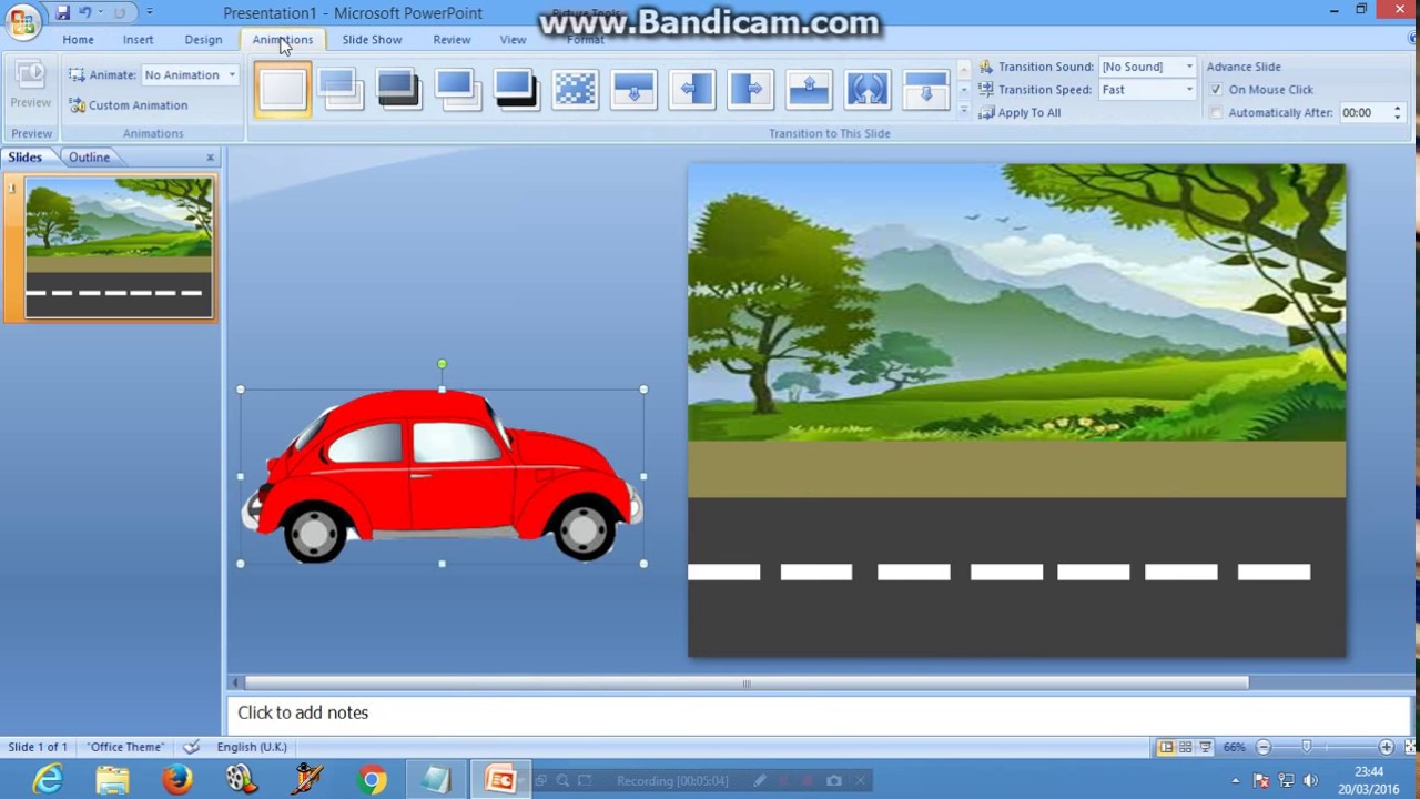 Detail Cara Membuat Animasi Bergerak Di Powerpoint 2010 Nomer 4