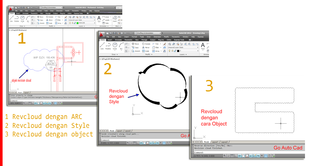 Detail Cara Membuat Awan Di Autocad Nomer 12