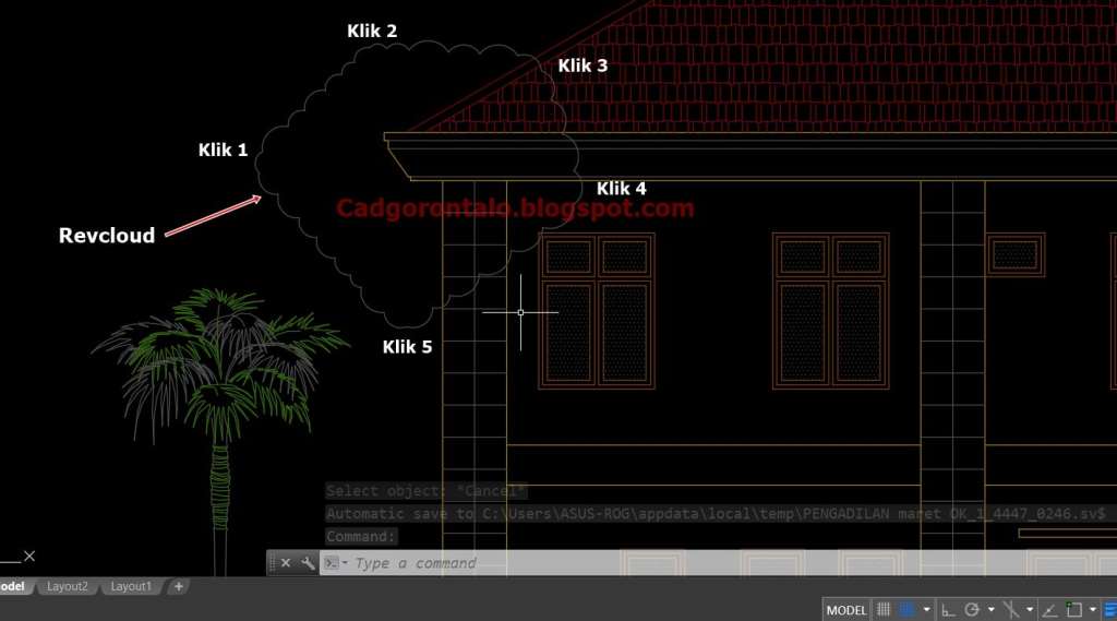 Detail Cara Membuat Awan Di Autocad Nomer 15