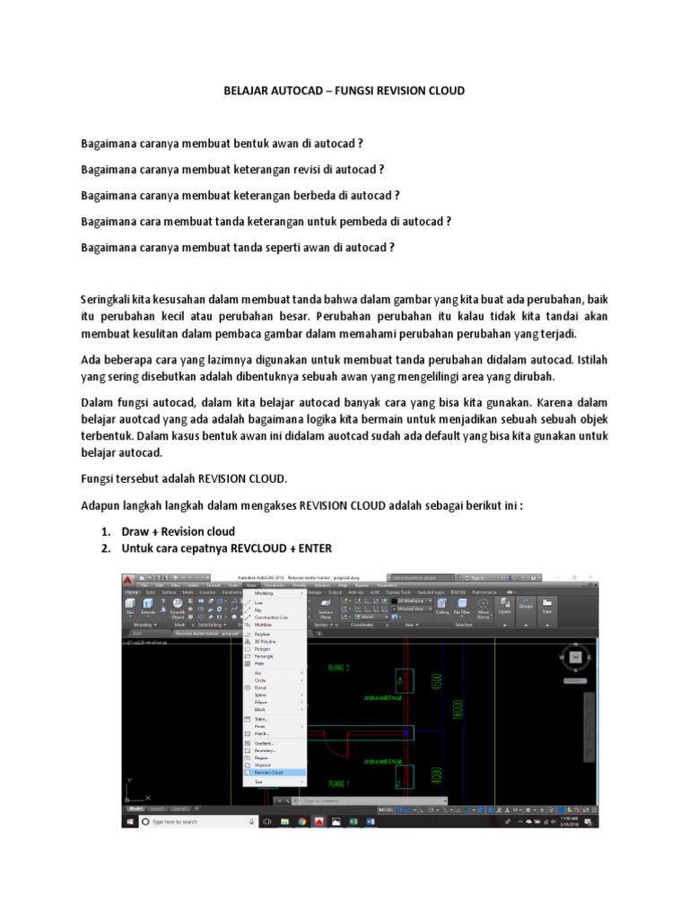 Detail Cara Membuat Awan Di Autocad Nomer 21