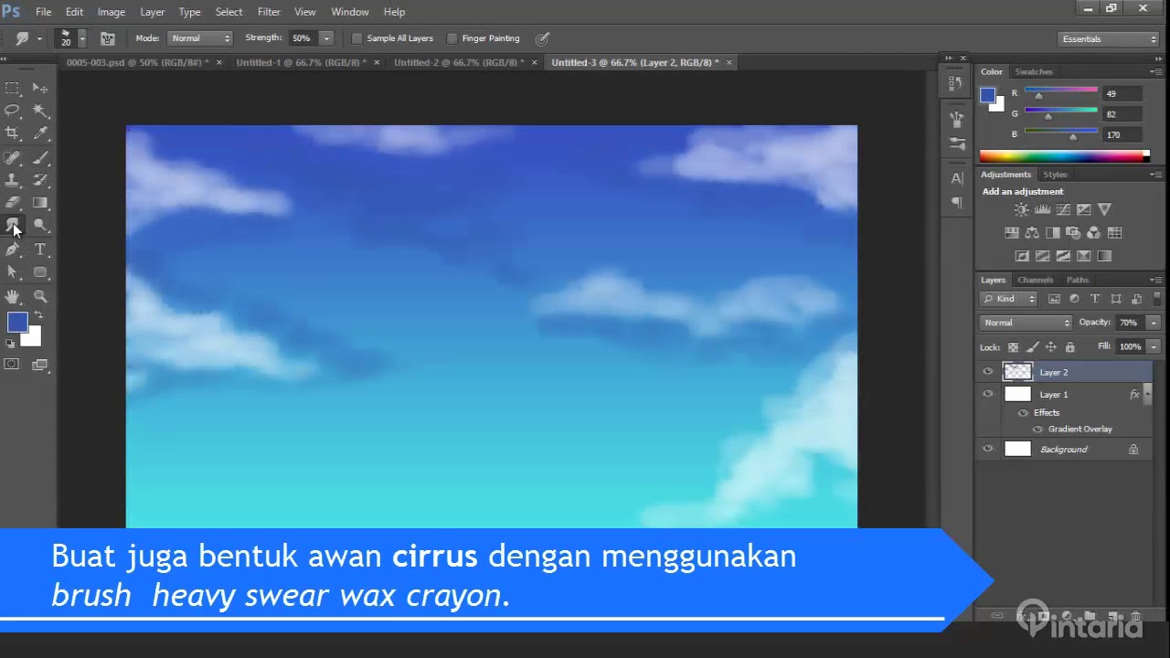 Detail Cara Membuat Awan Di Photoshop Cs6 Nomer 2