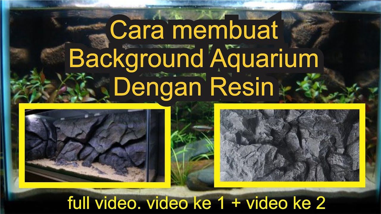 Detail Cara Membuat Background Aquarium Nomer 4