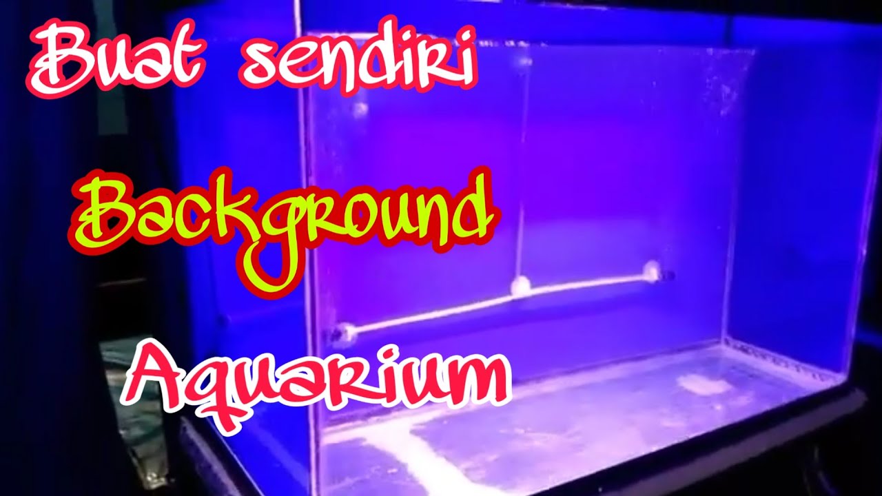 Detail Cara Membuat Background Aquarium Nomer 5