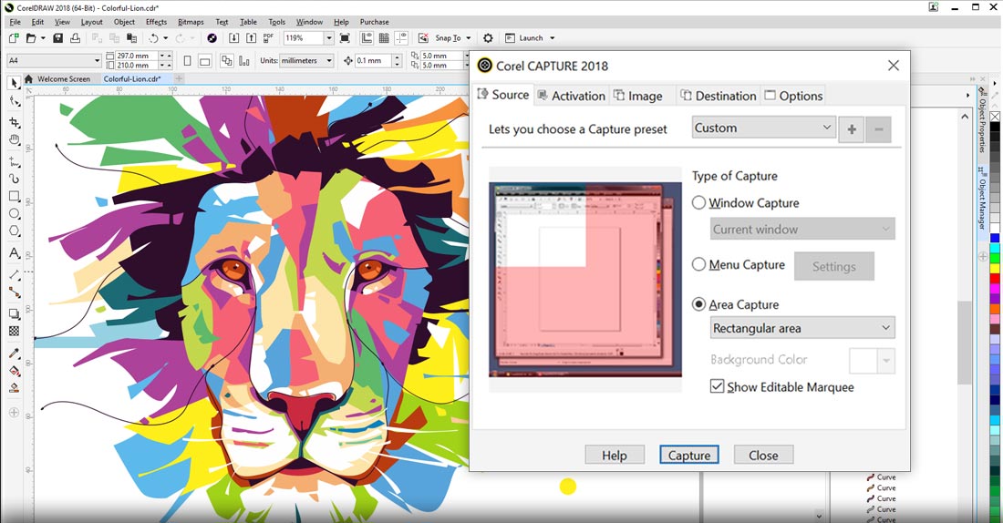 Detail Cara Membuat Background Di Corel Nomer 23