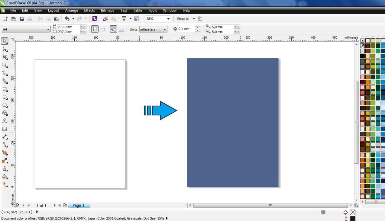 Detail Cara Membuat Background Di Corel Nomer 45