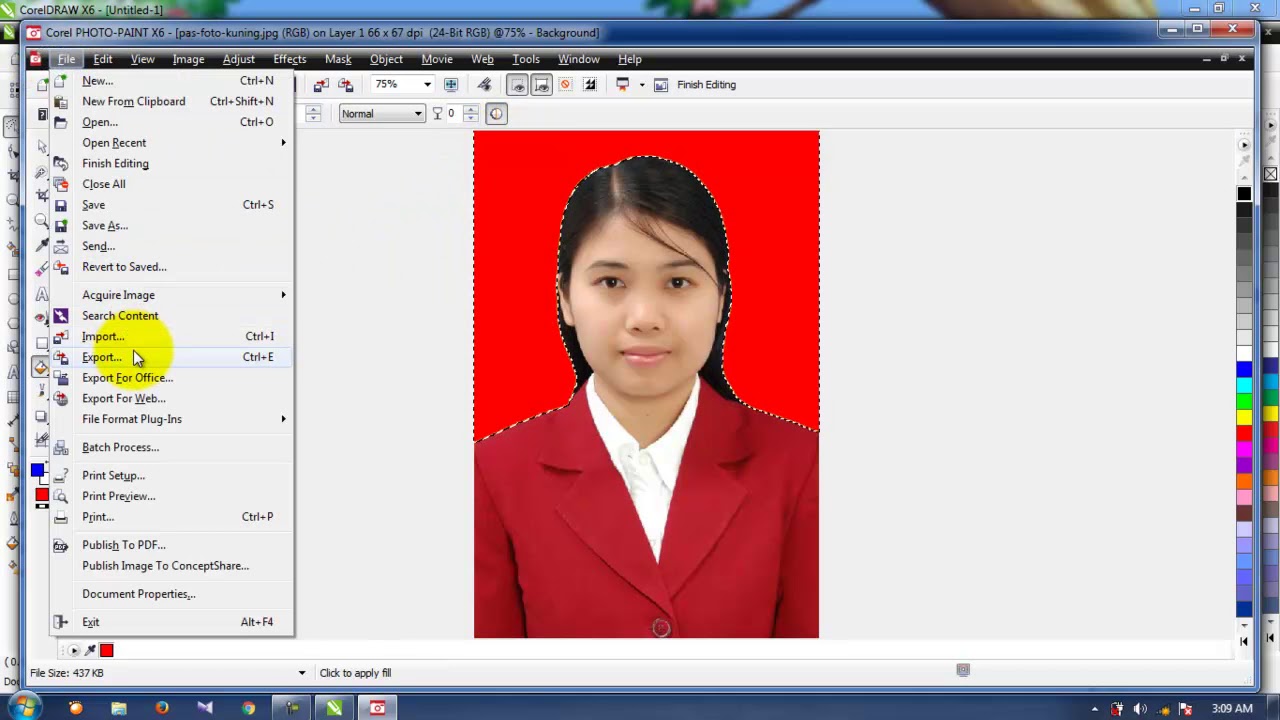 Detail Cara Membuat Background Di Corel Draw X5 Nomer 13