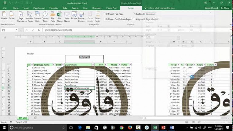 Detail Cara Membuat Background Di Excel 2007 Nomer 34