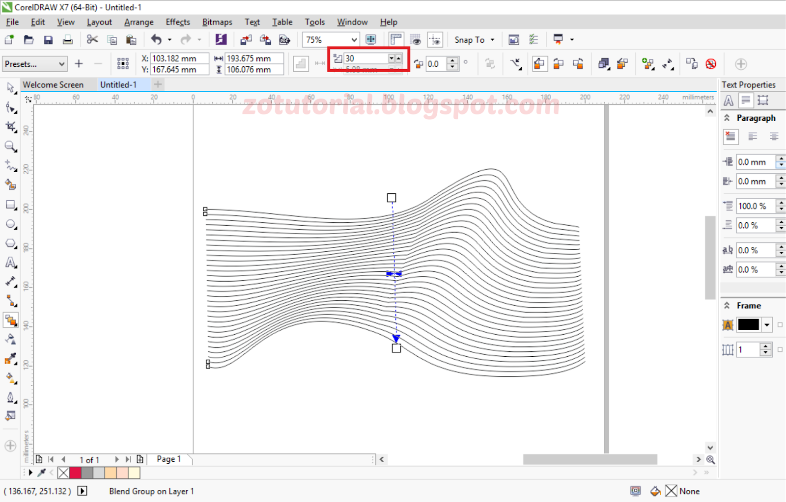 Detail Cara Membuat Background Garis Di Coreldraw Nomer 3