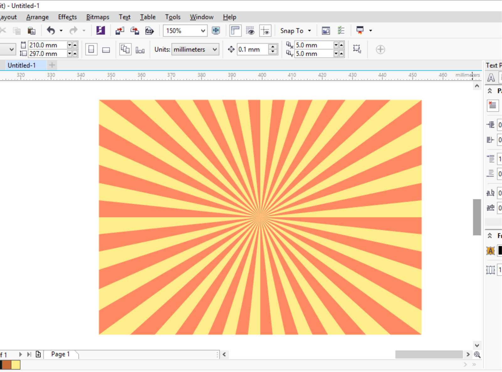 Detail Cara Membuat Background Garis Di Coreldraw Nomer 5