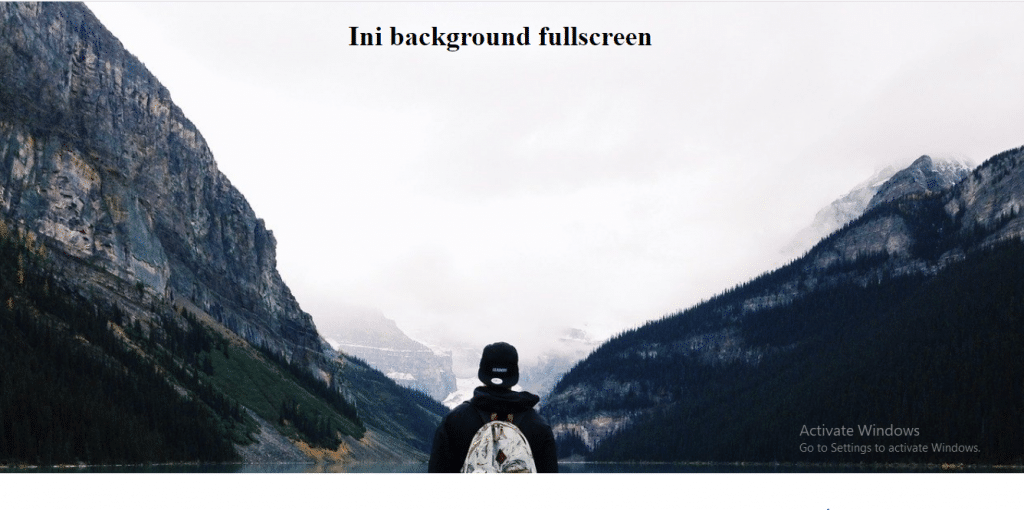 Detail Cara Membuat Background Html Full Screen Dengan Notepad Nomer 21