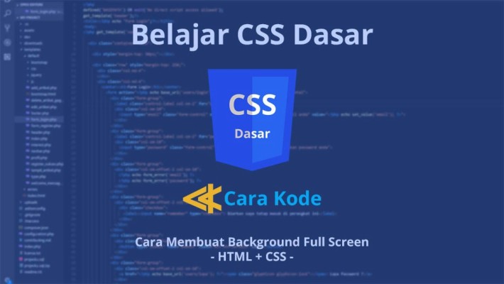 Detail Cara Membuat Background Html Full Screen Dengan Notepad Nomer 53