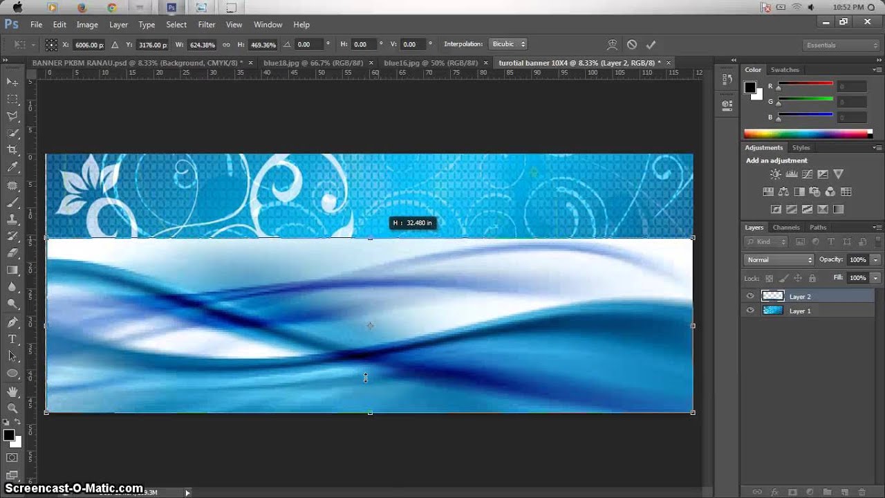 Detail Cara Membuat Background Spanduk Di Photoshop Nomer 2