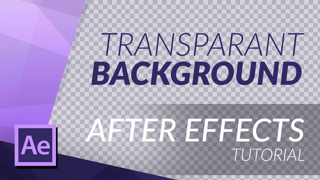 Detail Cara Membuat Background Transparan Di After Effect Nomer 14