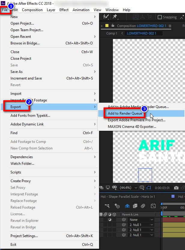 Detail Cara Membuat Background Transparan Di After Effect Nomer 15