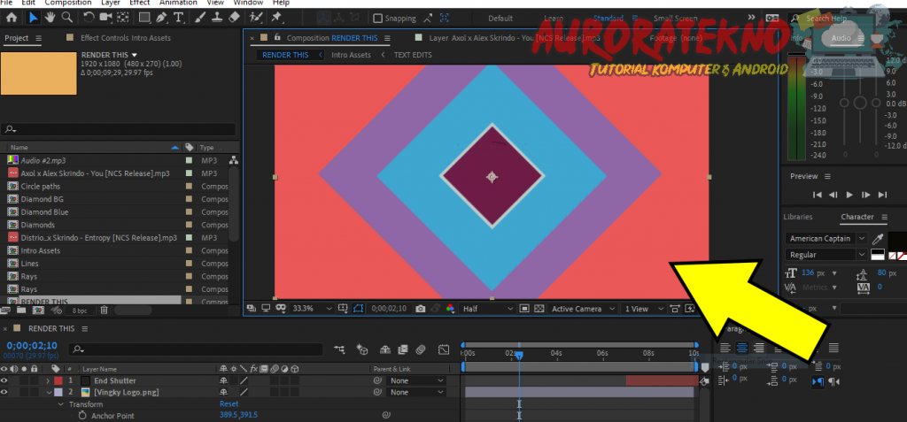 Detail Cara Membuat Background Transparan Di After Effect Nomer 55