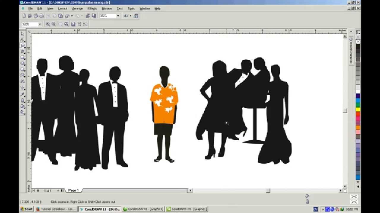 Detail Cara Membuat Background Transparan Di Corel Draw X3 Nomer 22