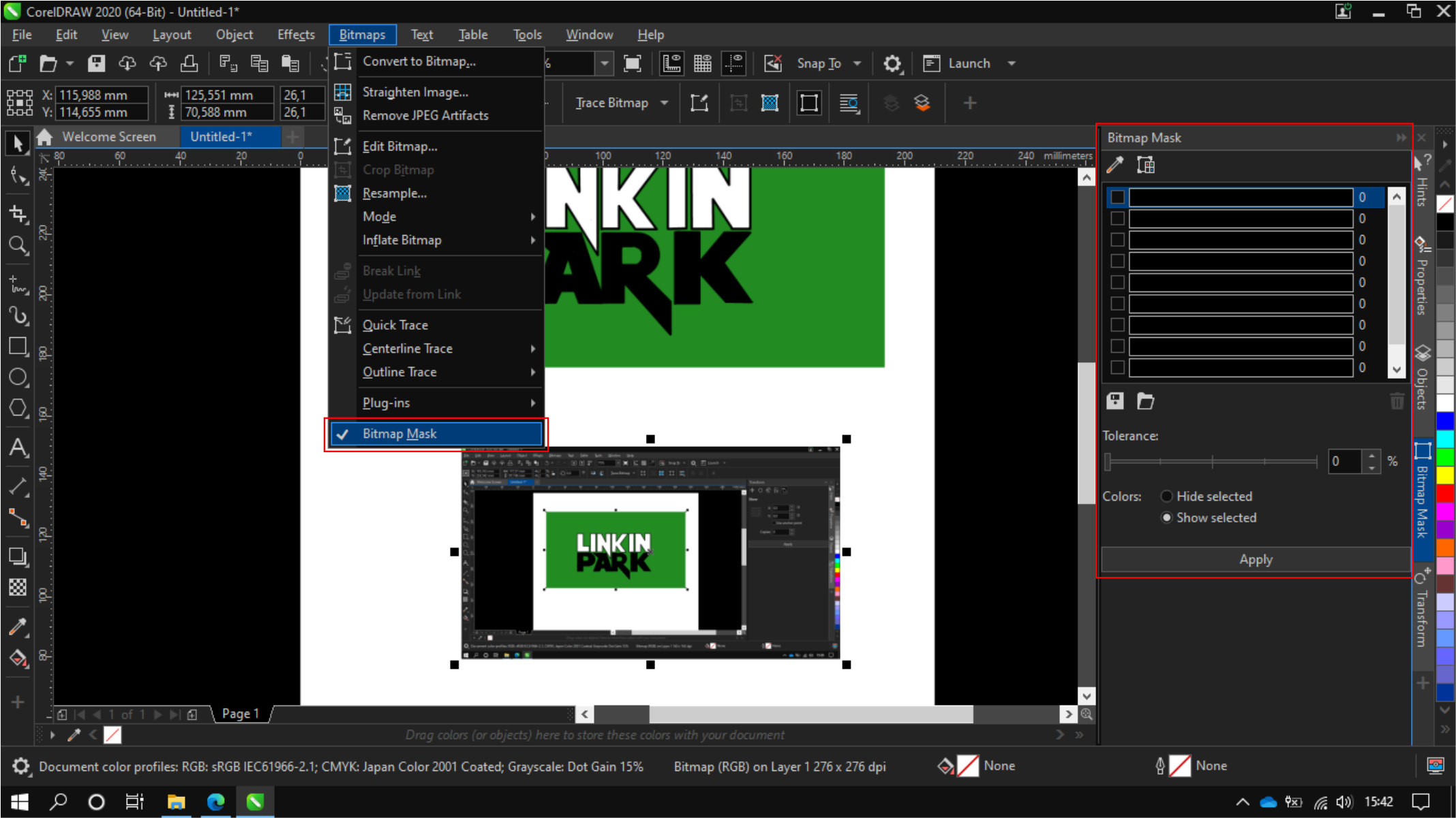 Detail Cara Membuat Background Transparan Di Corel Draw X3 Nomer 10