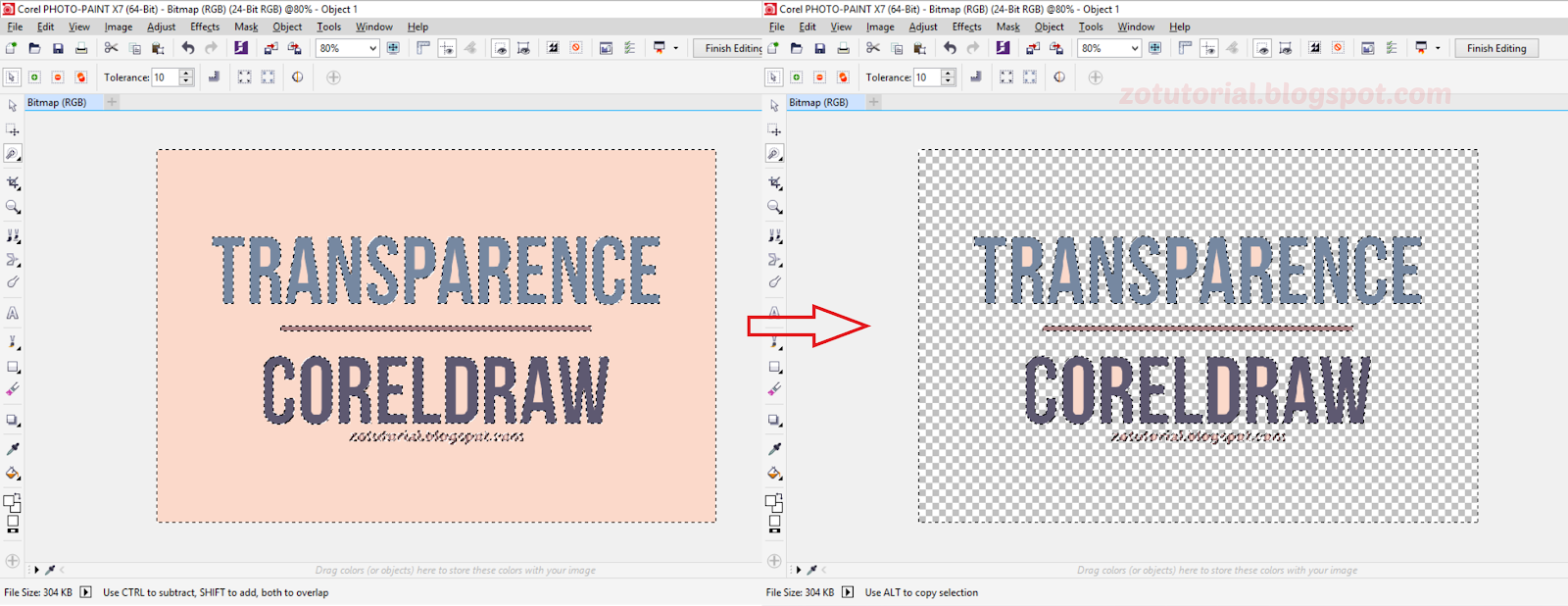 Detail Cara Membuat Background Transparan Di Corel Draw X7 Nomer 27