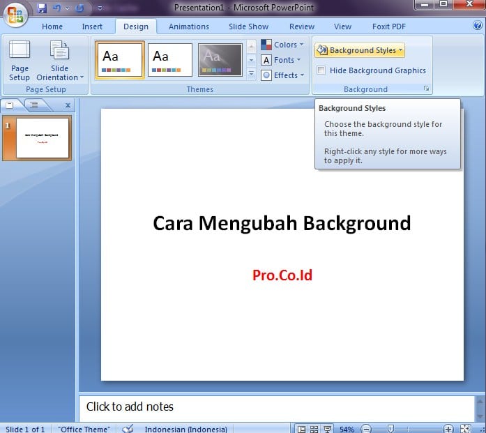 Detail Cara Membuat Baground Ppt Nomer 33